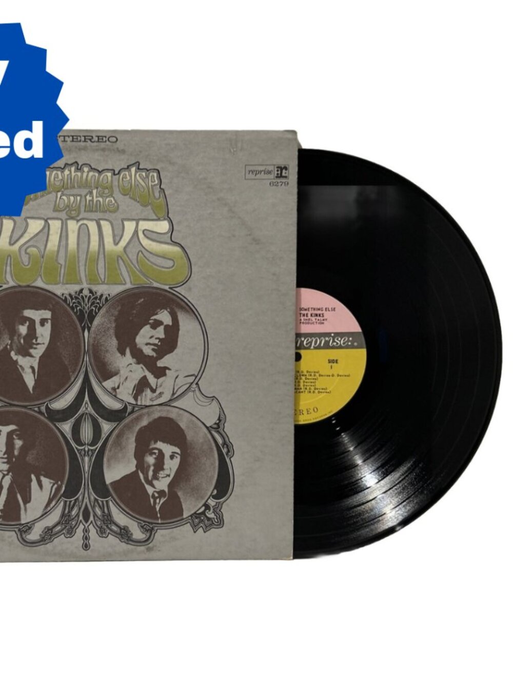 The Kinks "Something Else" LP Vinyl RS-6279 Reprise Records STEREO 1967 Video